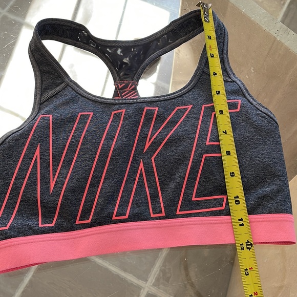 Nike, M, Dry Fit, sports bra, great quality and adorable details. Pink! EUC - Picture 7 of 7